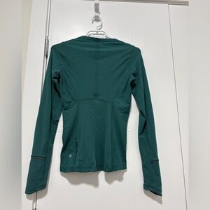 lululemon athletica Deep Teal Long Sleeve Top